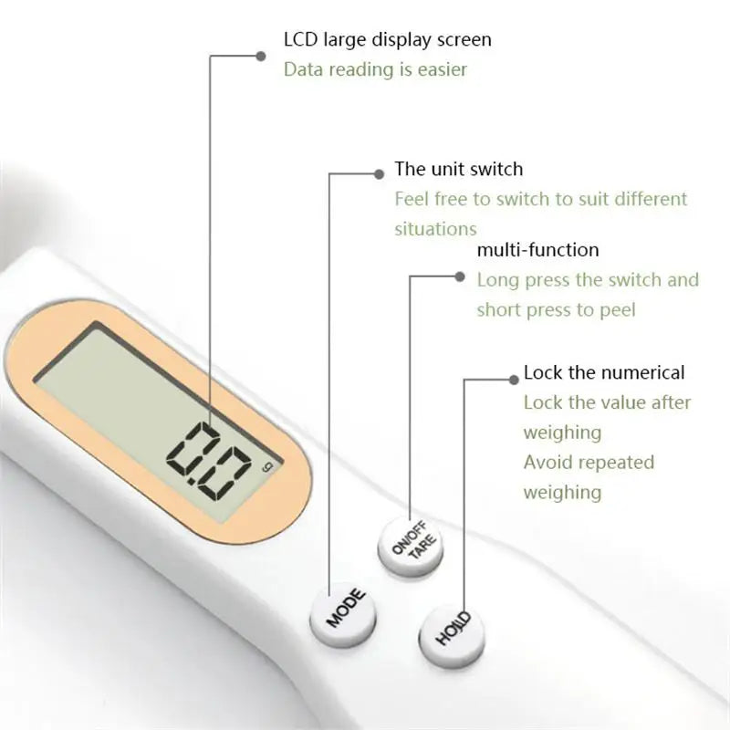 SmartSpoon: Cuillère Numérique & Balance Précise