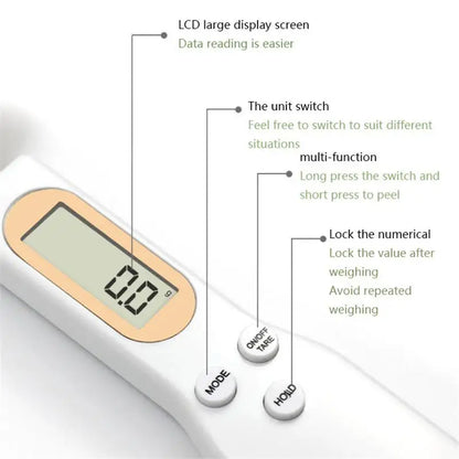 SmartSpoon: Cuillère Numérique & Balance Précise