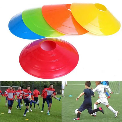 Ensemble de cônes de football pour enfants, équipement d'entraînement de football, cônes de disque professionnels, exercice d'agilité, évitement d'obstacles, accessoires de sport, 50 pièces