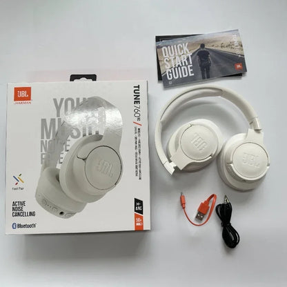 JBL-Écouteurs de sport sans fil Tune 760NC, casque supra-auriculaire, Bluetooth, ANC, T760 NC, Tune760NC, Original