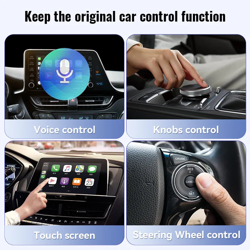 XUDA Mini AI Box pour Carplay et Android Auto