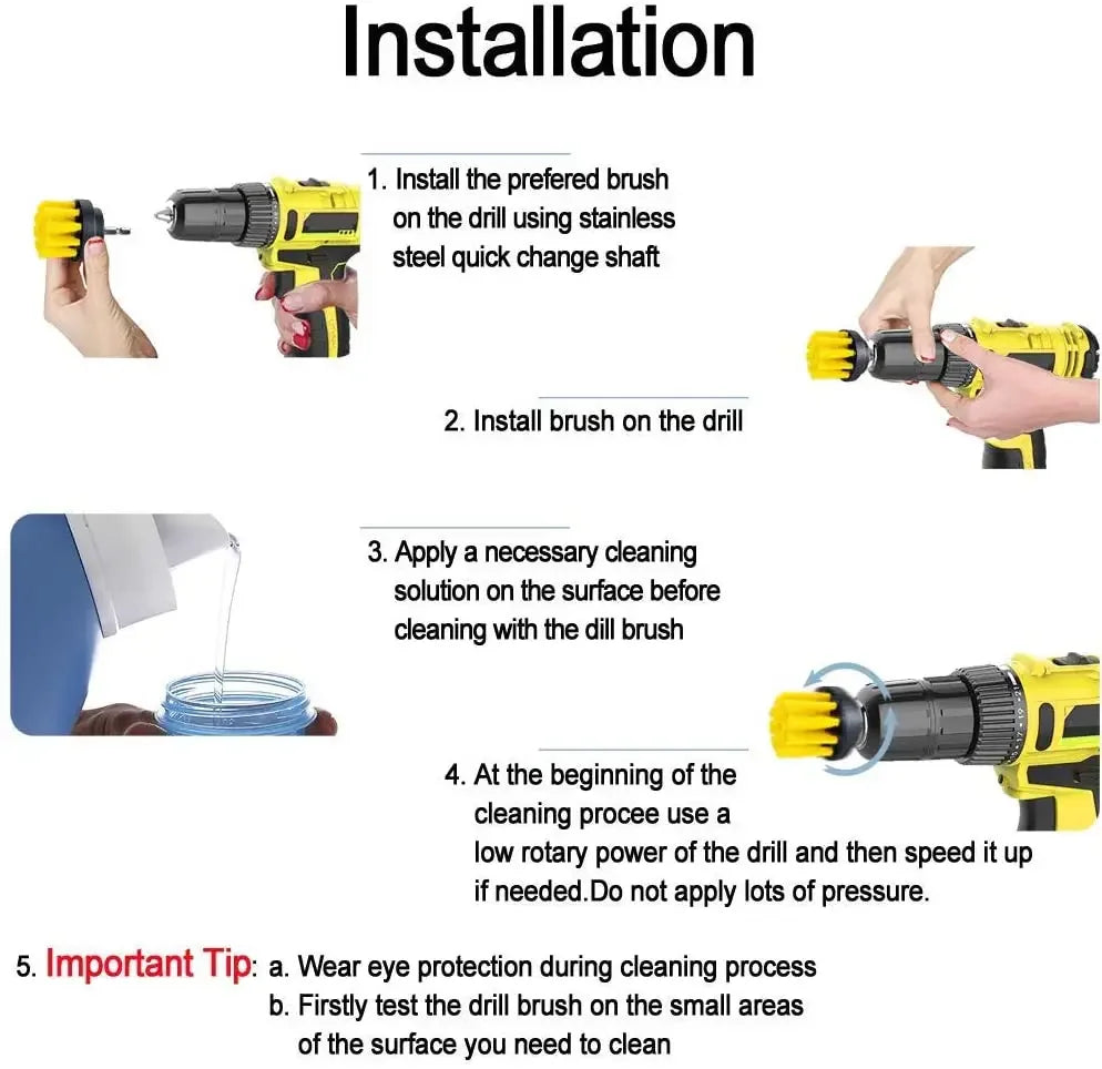 Kit de récurage Magic Drill