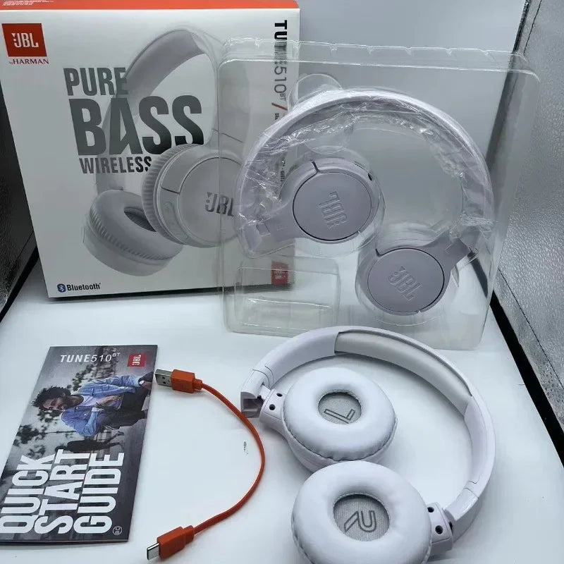 JBL 510 BT PureBass Wireless Headphones