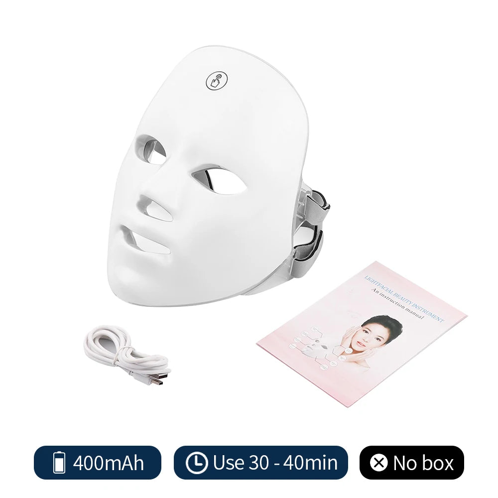 Masque LED Thérapie Lumière