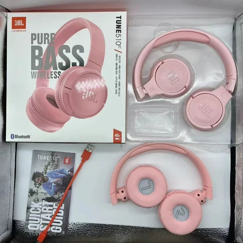 JBL 510 BT PureBass Wireless Headphones