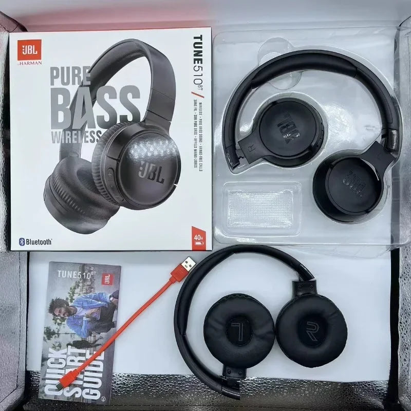 JBL 510 BT PureBass Wireless Headphones