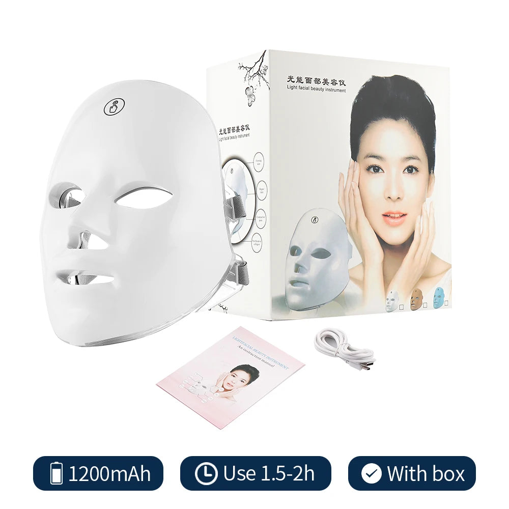 Masque LED Thérapie Lumière