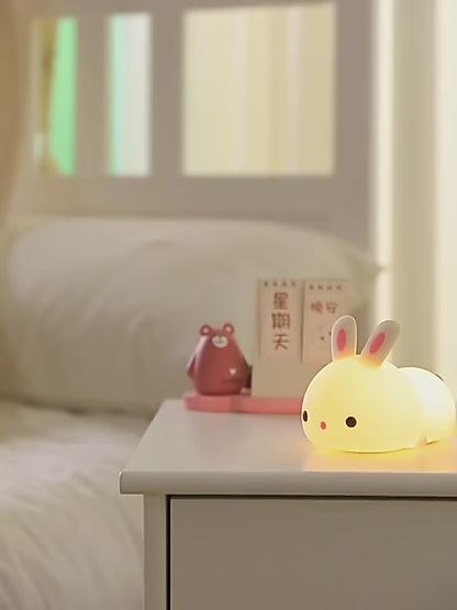 Lampe Nuit Lapin Tactile RGB LED